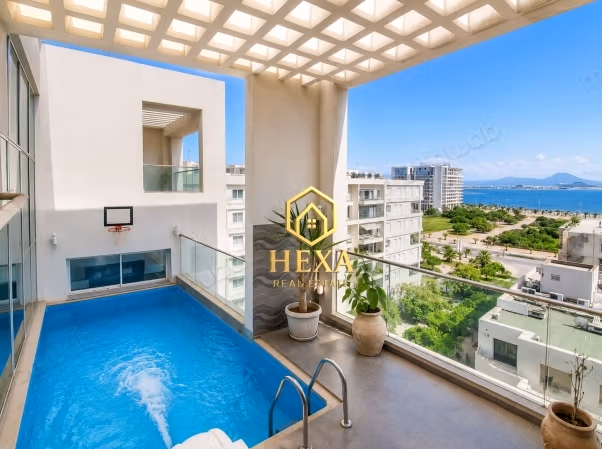 In Affitto Duplex S4 arredato con vista sul Lago
