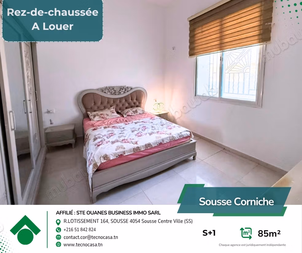For rent – ground floor