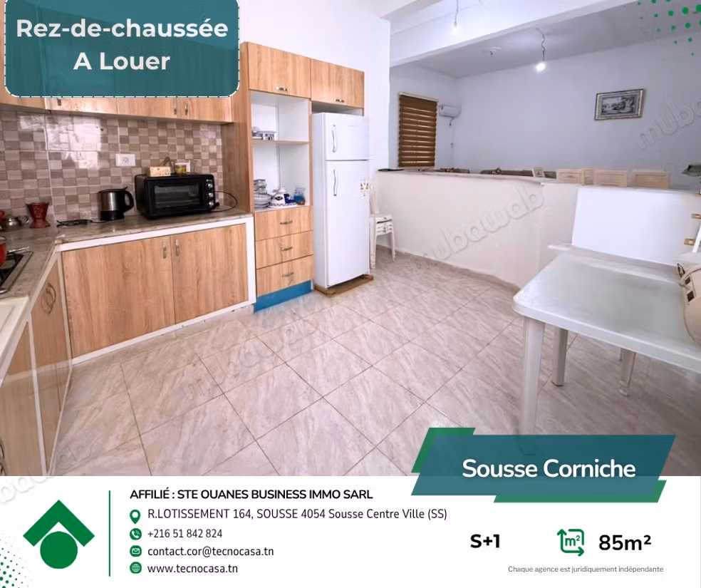 For rent – ground floor