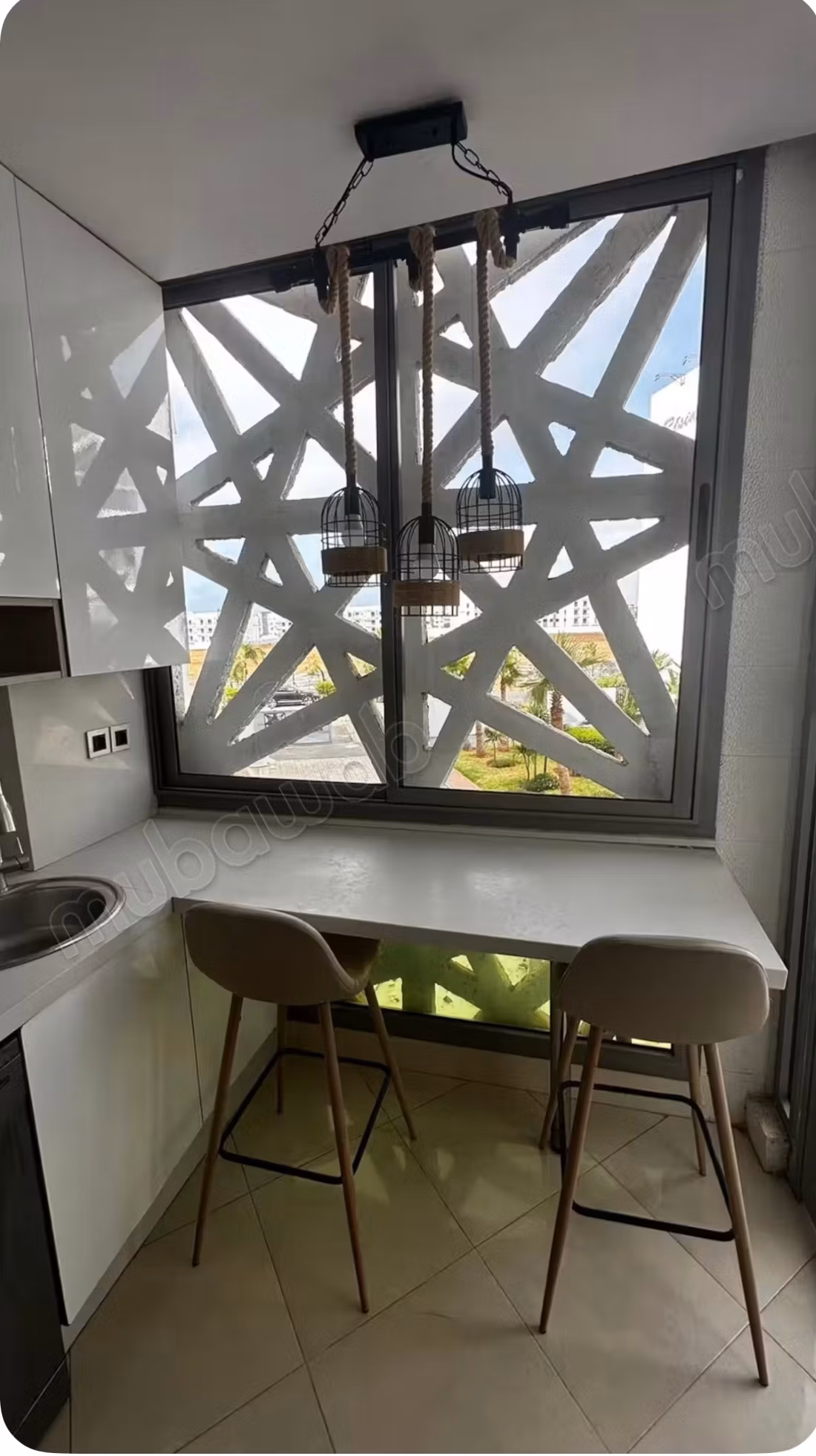 Appartamento per vacanze in affitto a Monica. 2 belle camere da letto. Con ascensore e terrazza