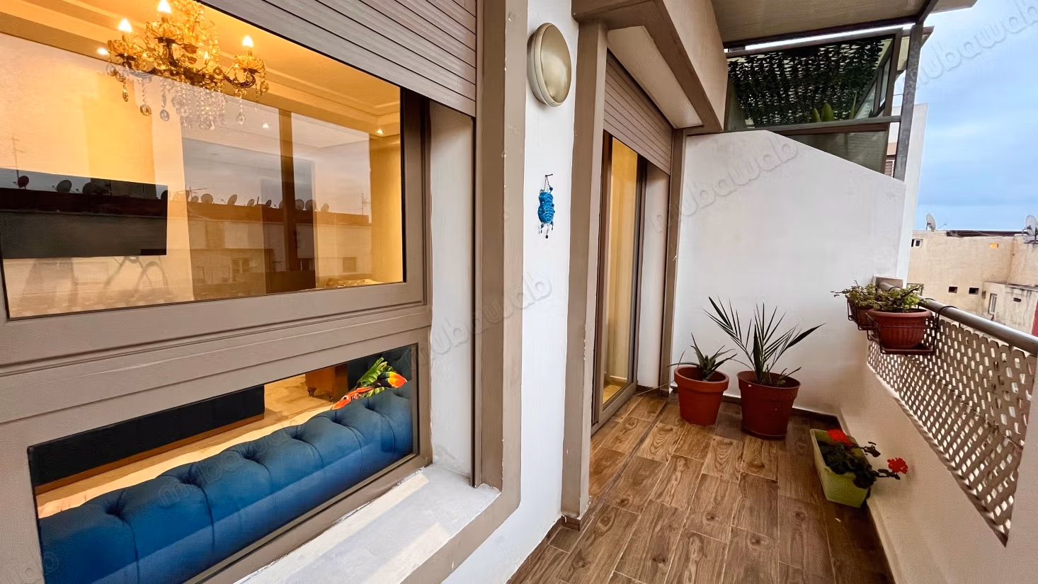 In affitto - Appartamento arredato con terrazza, La Gironde, Casablanca