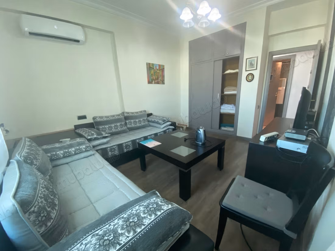 Apartment rental at Route ain Chkaf. 3 large rooms. Satellite dish, secured residence