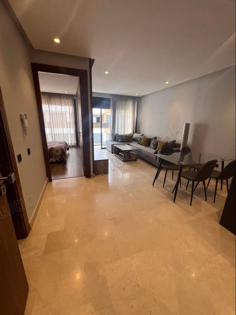 Furnished studio rental for princesses with terrace