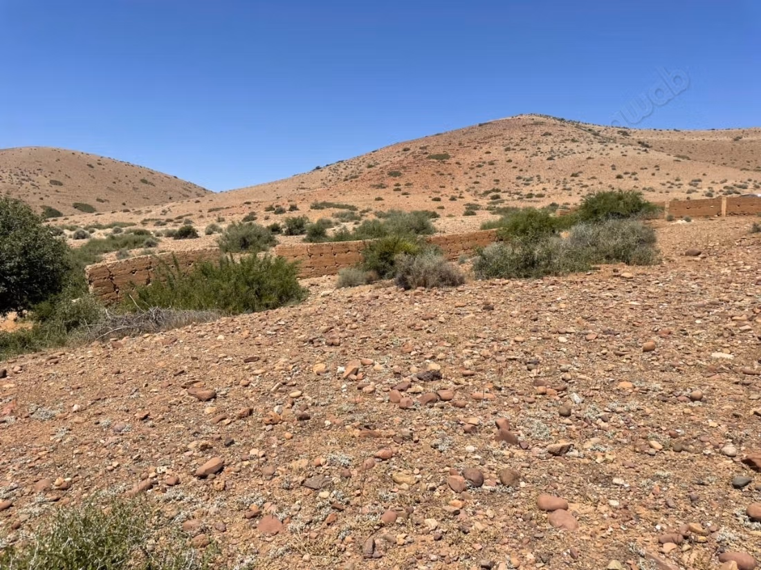 Waterfront land for sale or rent at Lalla Takarkoust dam