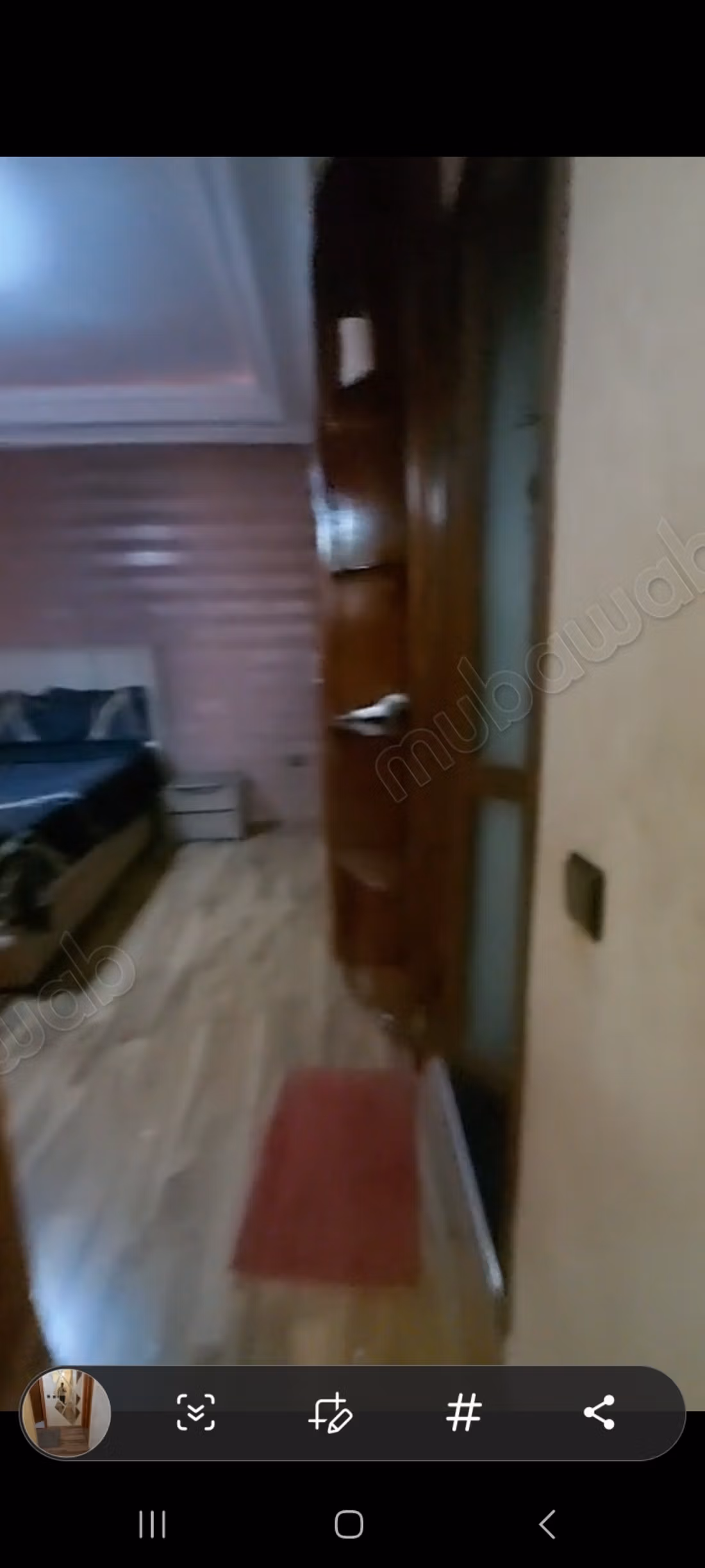 Mooi appartement te koop in Guéliz. 3 grote kamers. Gemeubileerd
