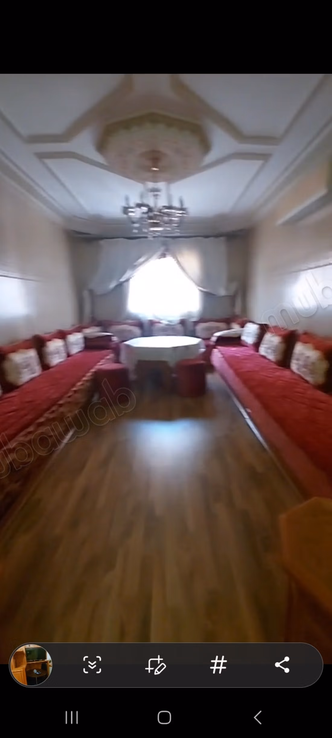 Mooi appartement te koop in Guéliz. 3 grote kamers. Gemeubileerd
