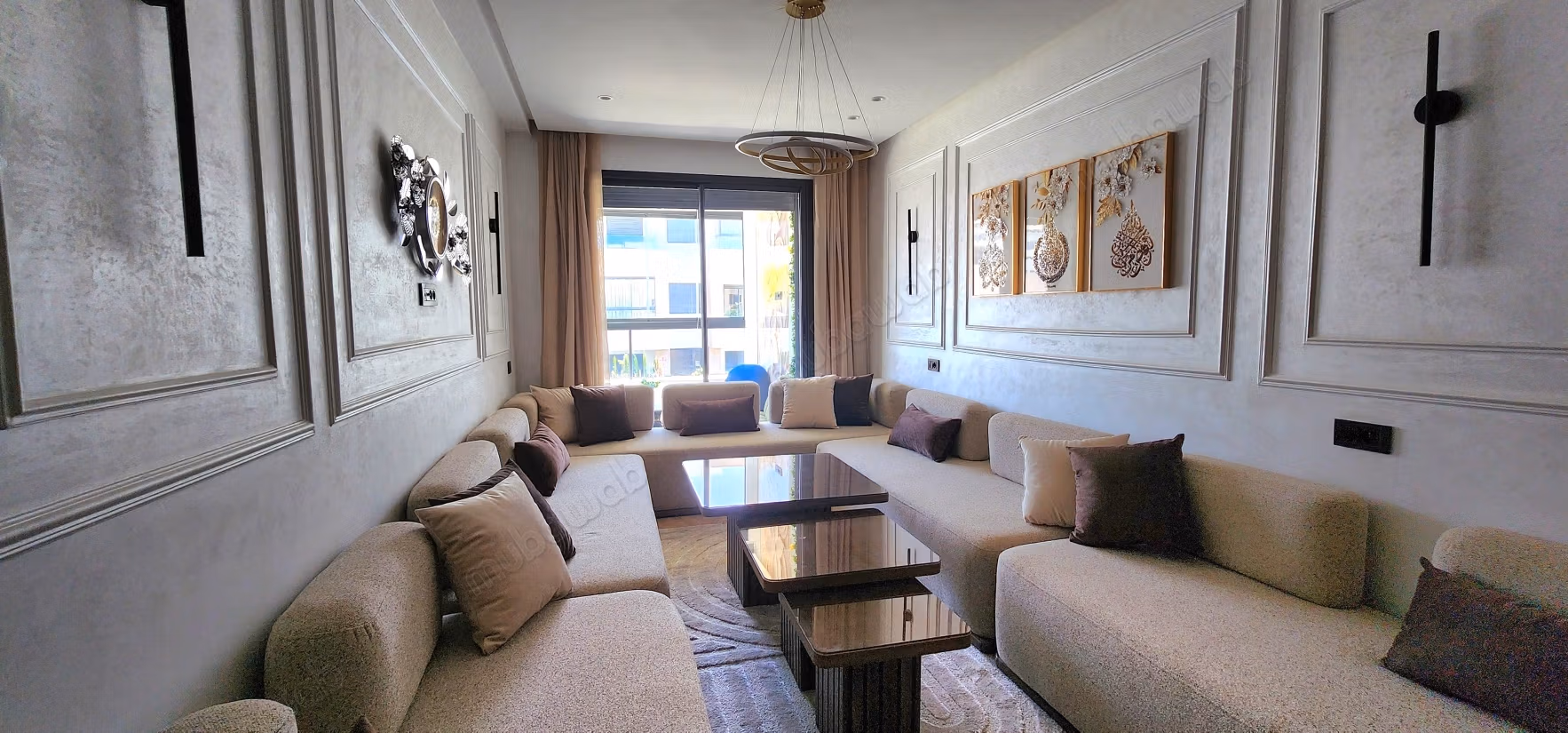 Superbe Appartement 3 chambres Meublé de Standing
