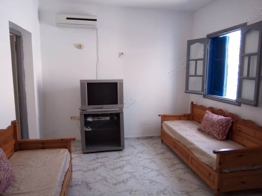 A louer une maison meublée S2 à Sidi Zayed 
Houmt Souk Djerba