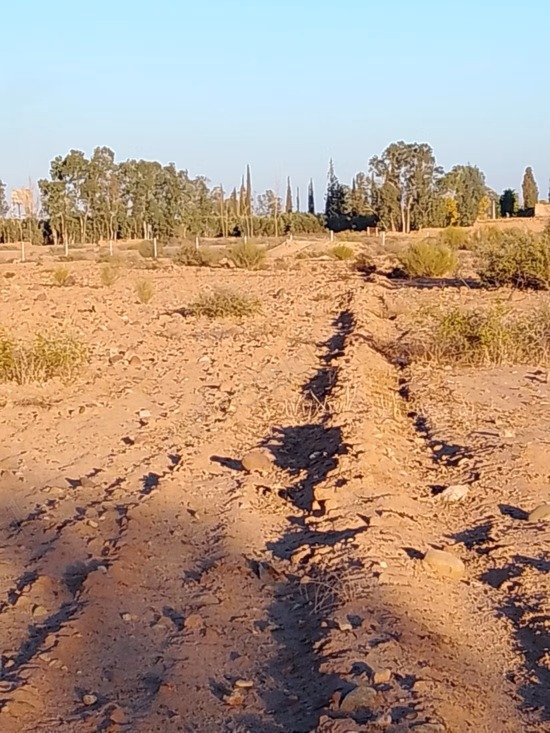 Grond van 1 hectare langs de Ourika-weg tegenover de Atlas