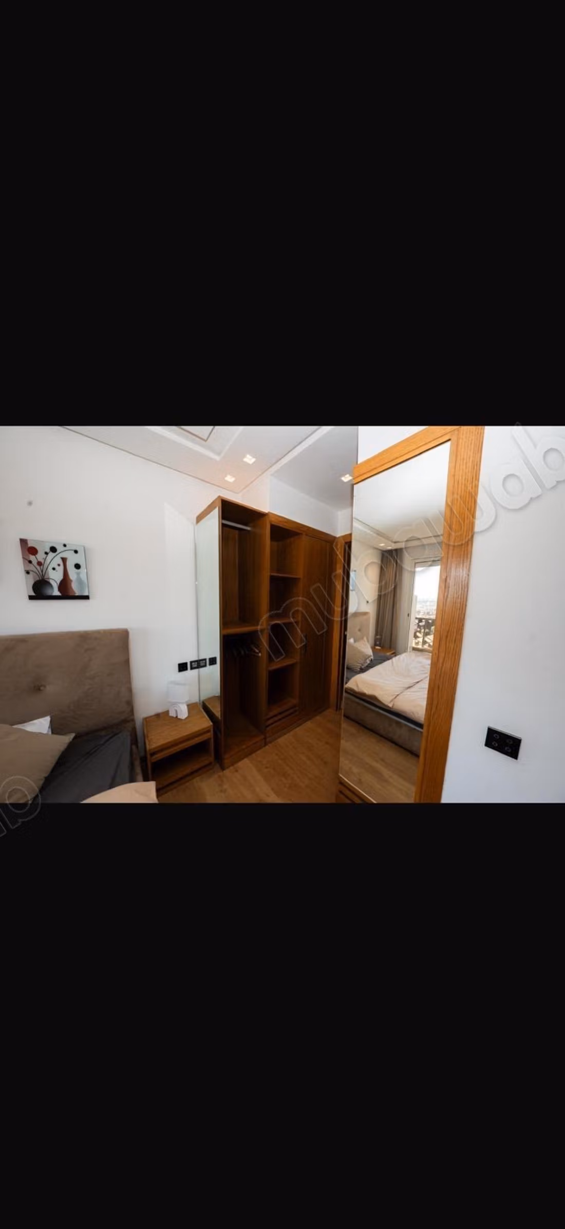 Affitta questo studio a Casablanca Finance City. 1 bella camera. Ben arredato