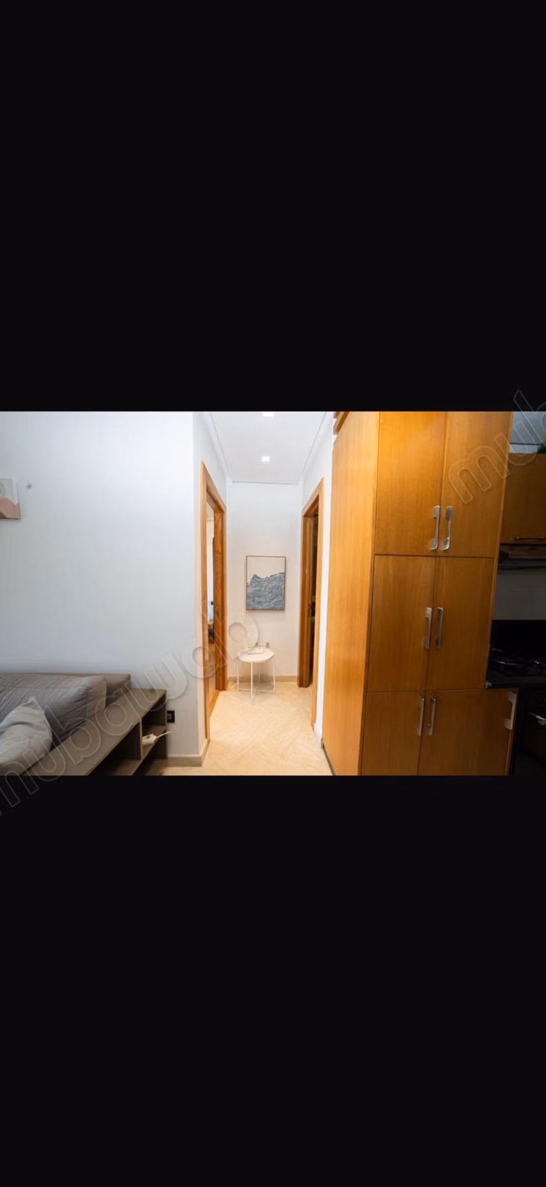 Affitta questo studio a Casablanca Finance City. 1 bella camera. Ben arredato
