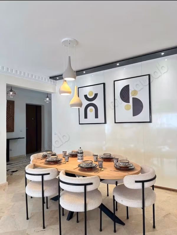 Appartement spacieux meublé à victor Hugo