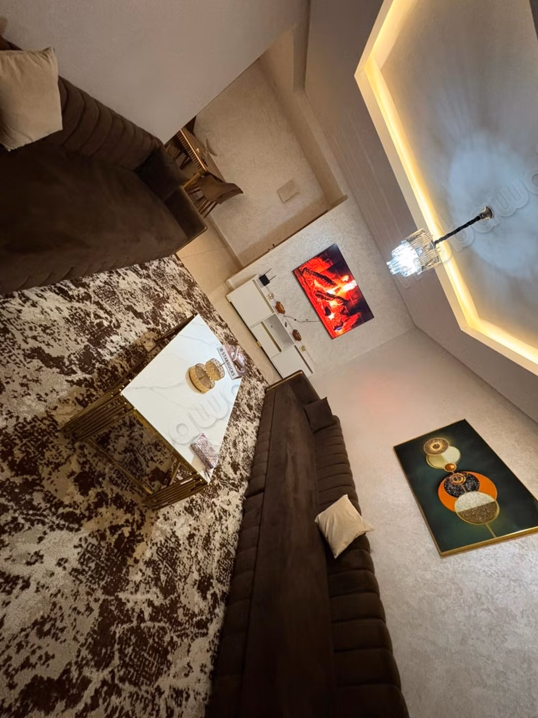 Super appartement te huur in Hay Mohammadi. 2 grote kamers. Inbraakwerende deur en beveiligd complex
