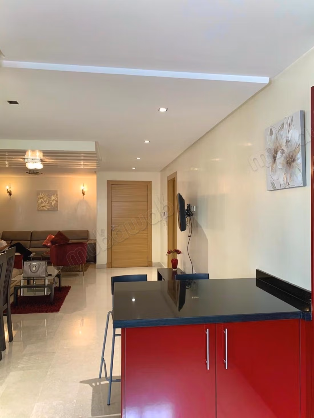 Super appartement te huur in Gauthier. 2 aangename kamers. Gemeubileerd