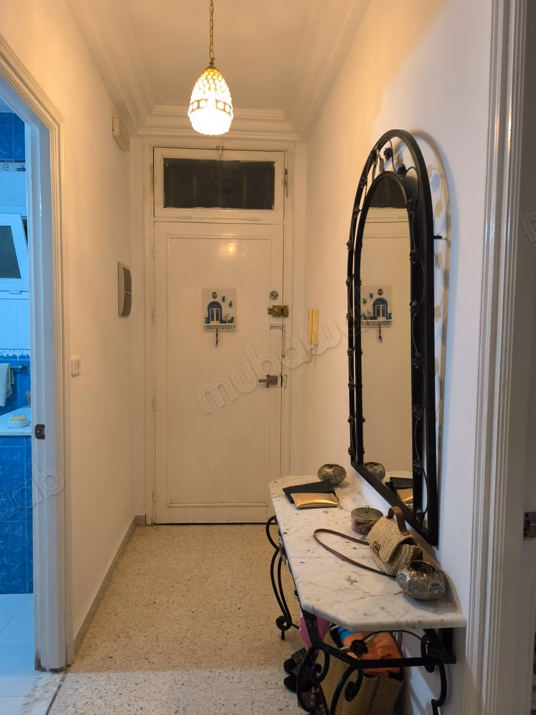 Affitta questo appartamento a La Marsa Ville. Superficie totale 100 m². Arredato