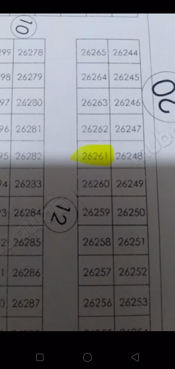 Terreno in vendita nella felicità 2. Superficie totale di 120 m² a Dakhla-Oued Dahab