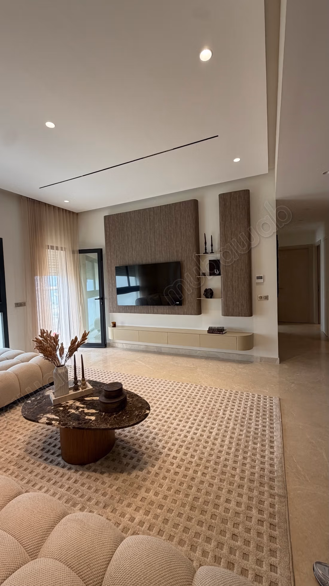 Superb apartment with sea view in LA MARINA with swimming pool