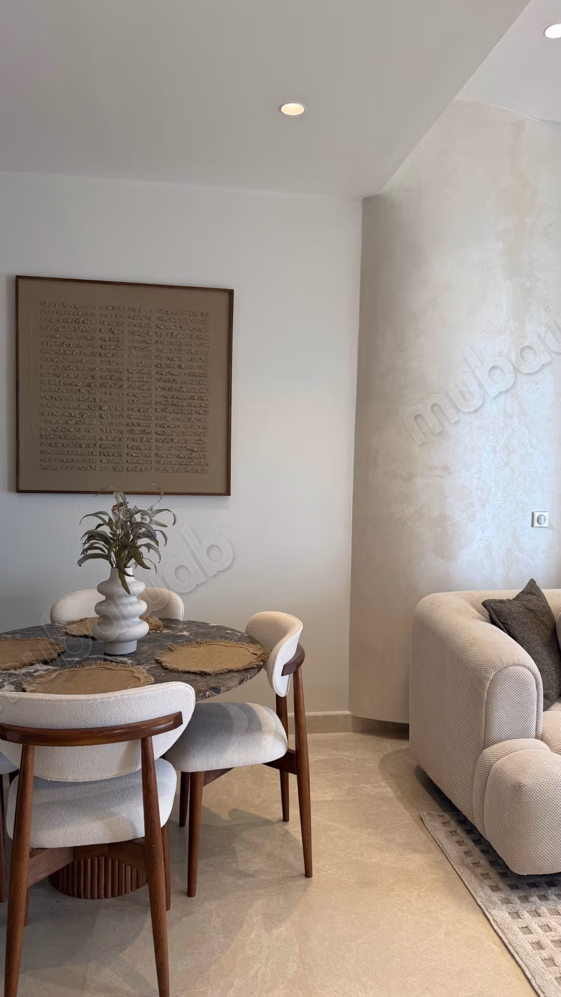 Superb apartment with sea view in LA MARINA with swimming pool