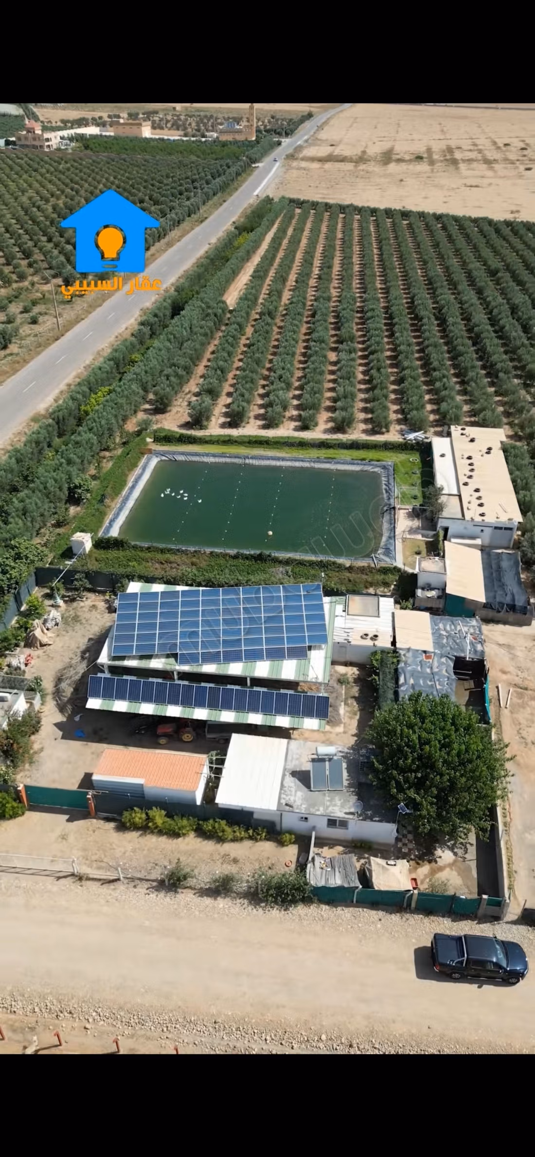 Bella fattoria in vendita nel centro della città. Superficie totale 50000 m². Sicurezza 24 ore su 24.