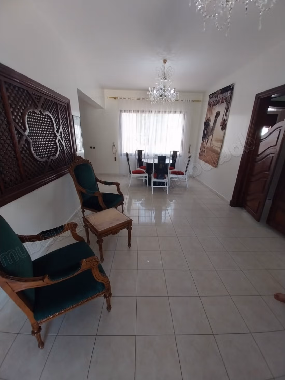 Sumptuous house for sale in Souissi. Total area 1820 m². Double glazing and central heating