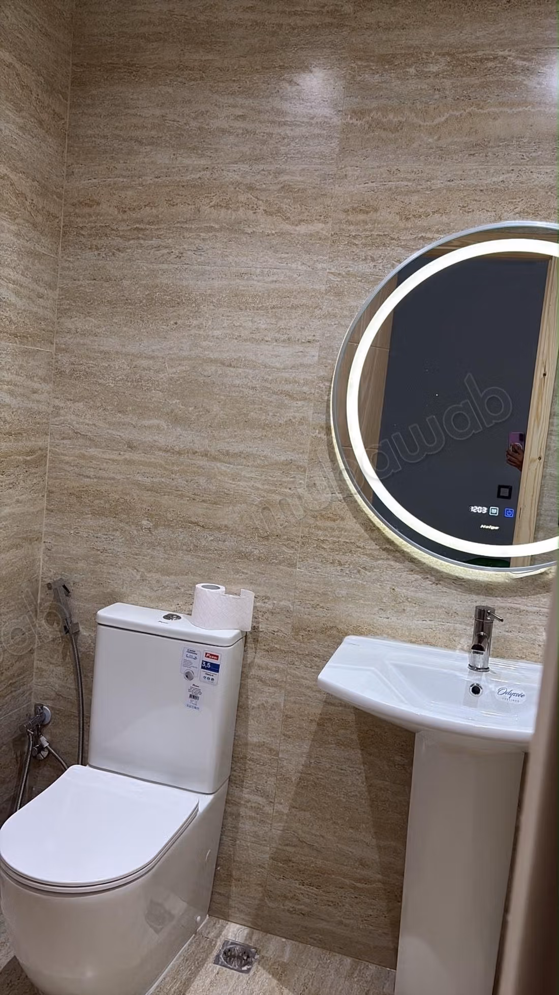 Apartamentos en alquiler en el centro de la ciudad de Tánger. 2 habitaciones agradables. Ventanas con doble acristalamiento y puerta blindada