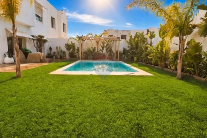 Villa arredata con piscina Marina Gammarth