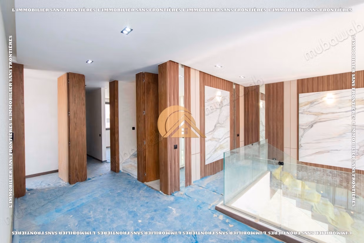 Empty villa with swimming pool and waterfall for sale in Targa
