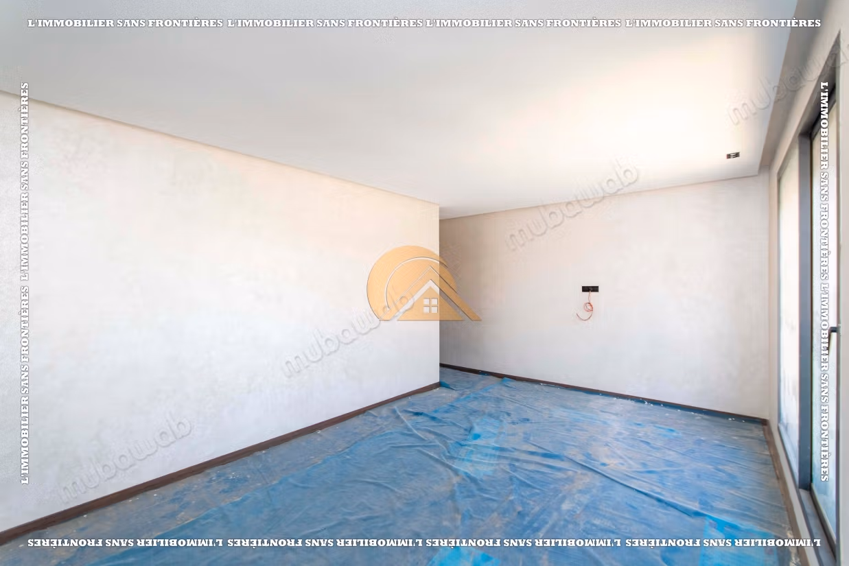 Empty villa with swimming pool and waterfall for sale in Targa