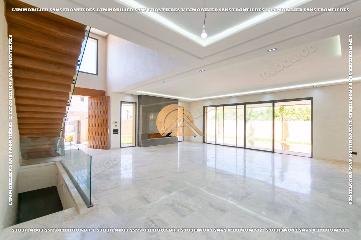 Empty villa with swimming pool and waterfall for sale in Targa