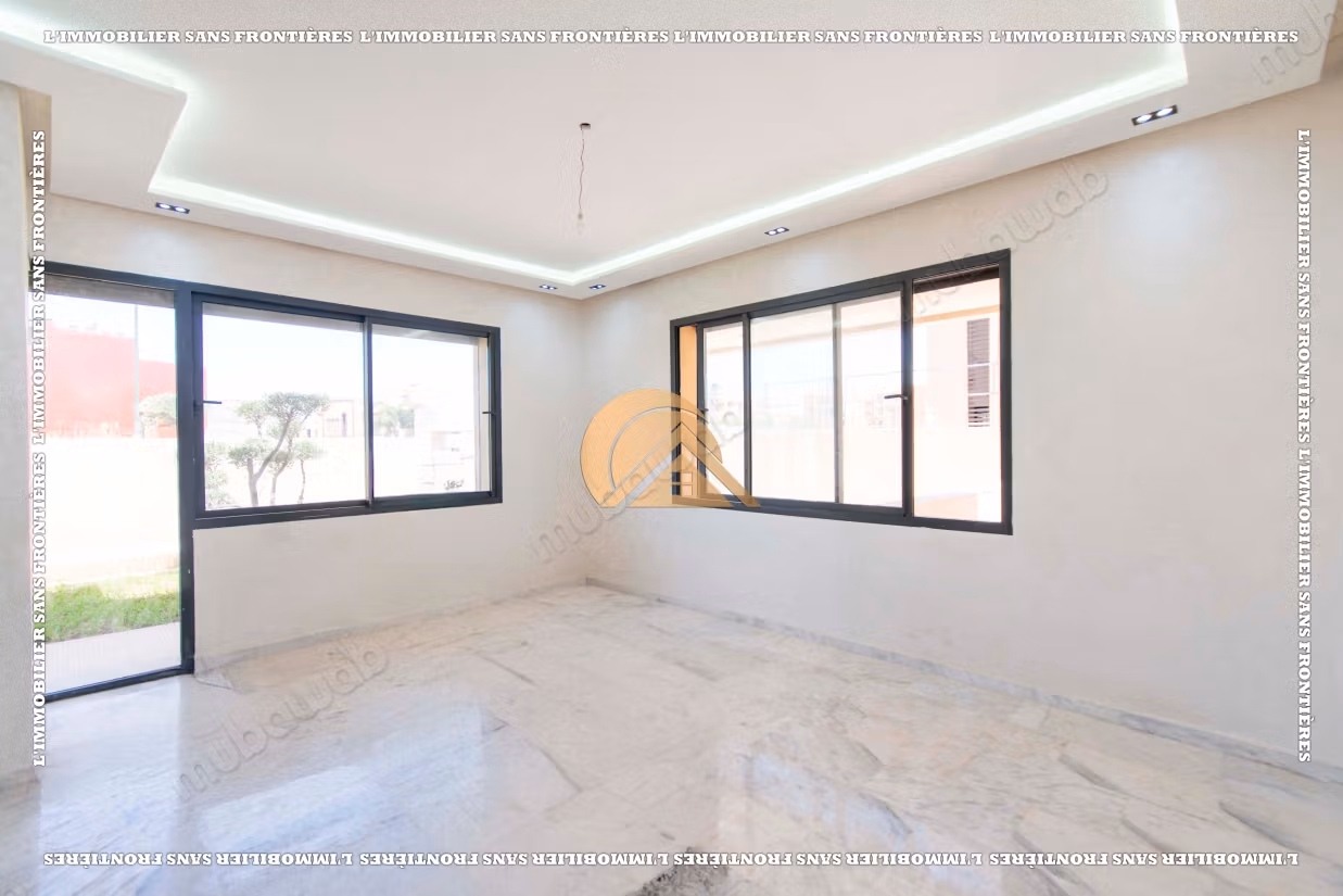 Empty villa with swimming pool and waterfall for sale in Targa