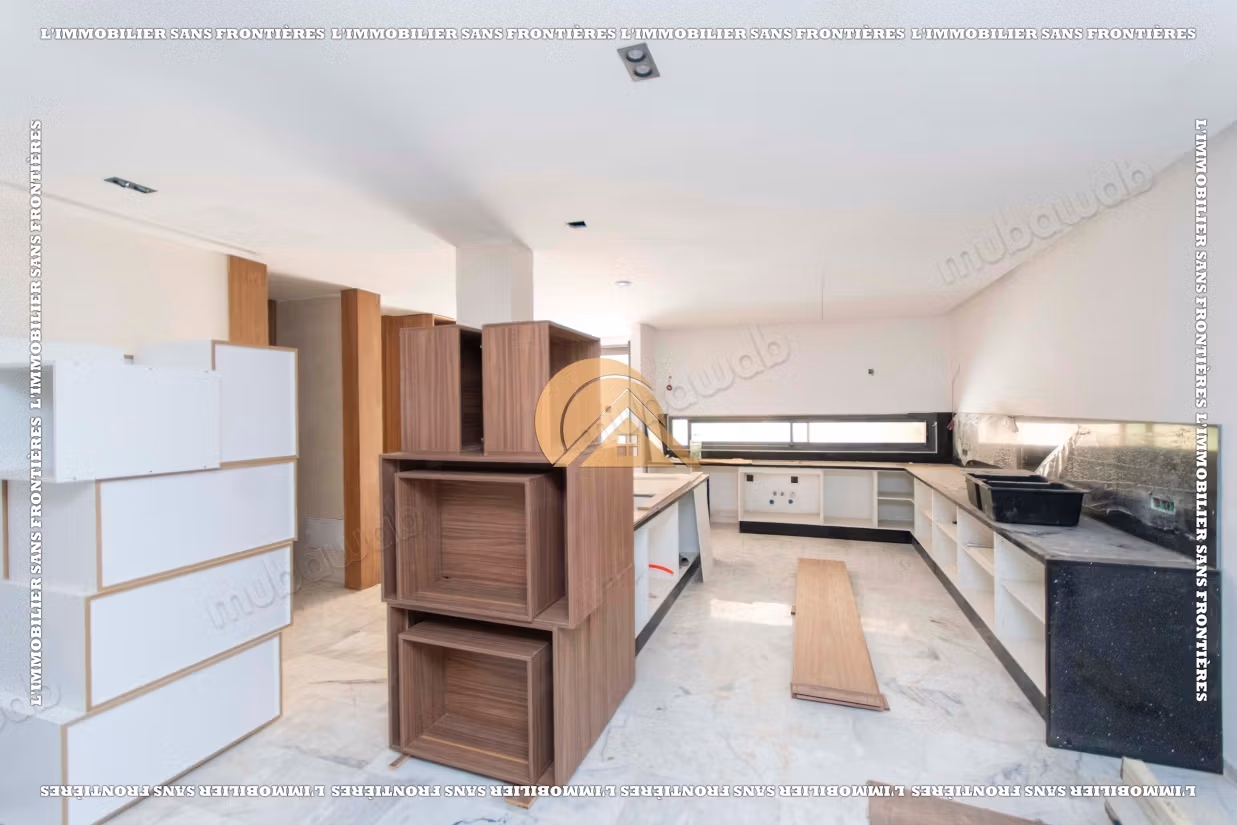 Empty villa with swimming pool and waterfall for sale in Targa