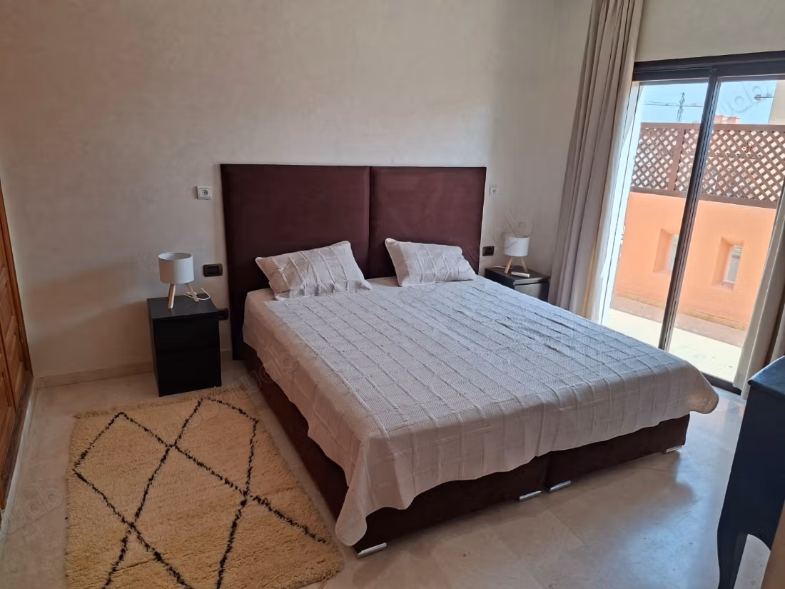 Very nice apartment for rent in Guéliz. 
2 beautiful rooms. 
Well decorated