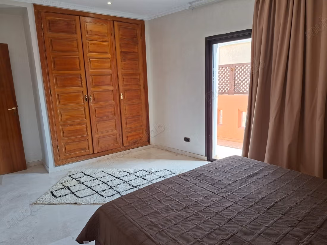 Very nice apartment for rent in Guéliz. 
2 beautiful rooms. 
Well decorated