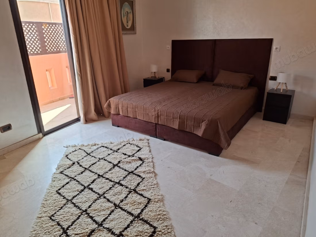 Very nice apartment for rent in Guéliz. 
2 beautiful rooms. 
Well decorated