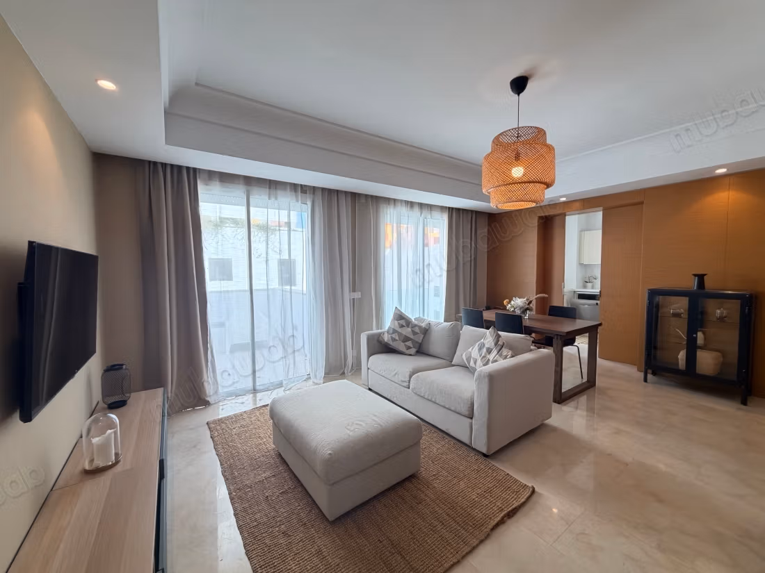 Appartement de deux chambres meublé à CFC à louer