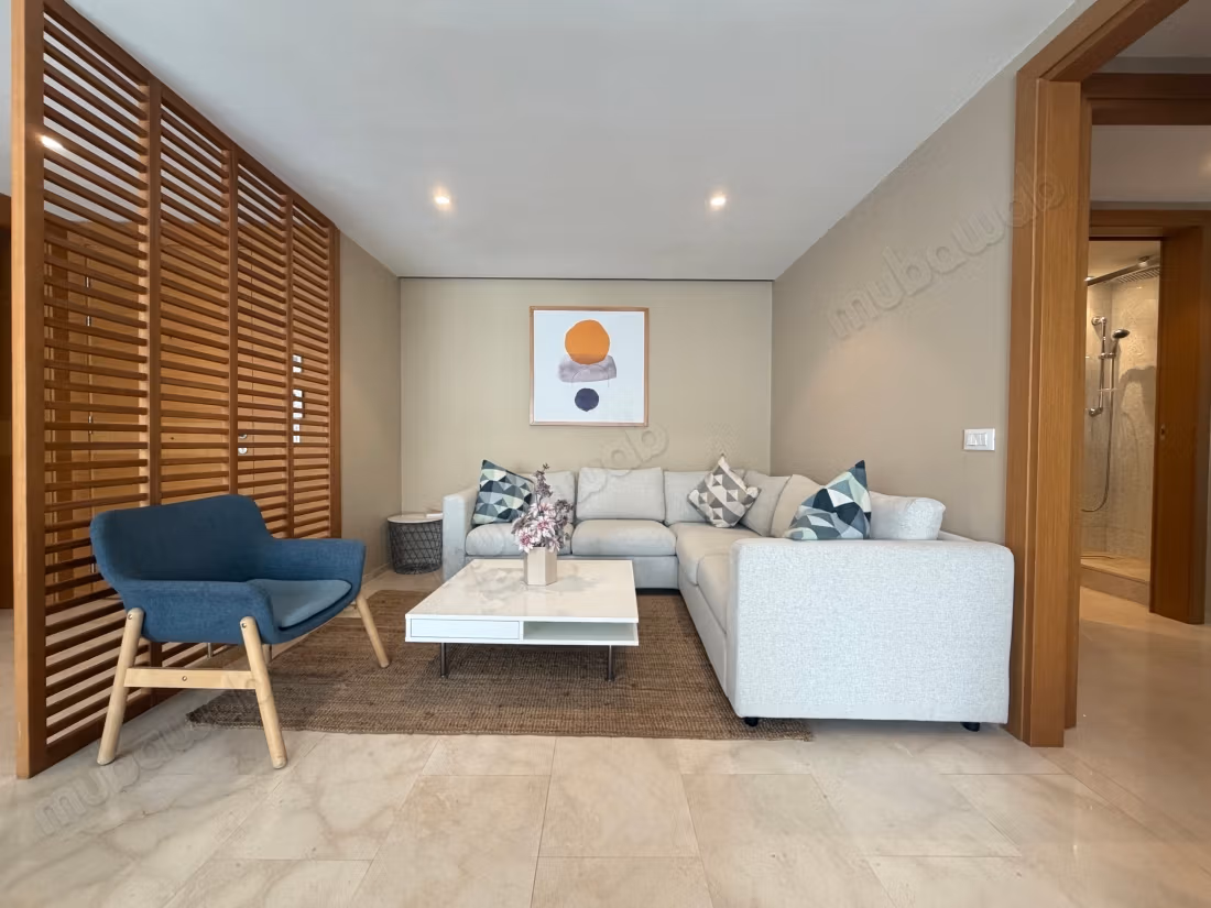 Appartement de deux chambres meublé à CFC à louer