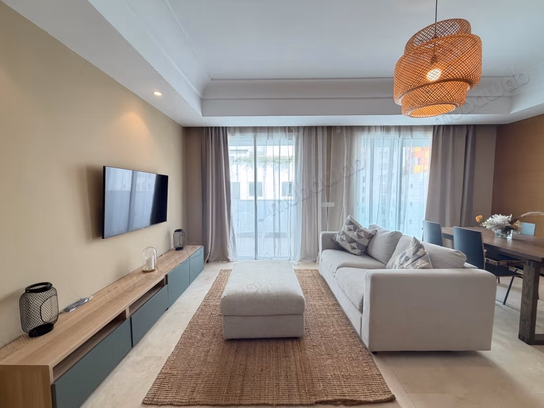 Appartement de deux chambres meublé à CFC à louer