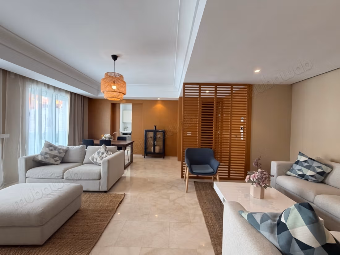 Appartement de deux chambres meublé à CFC à louer