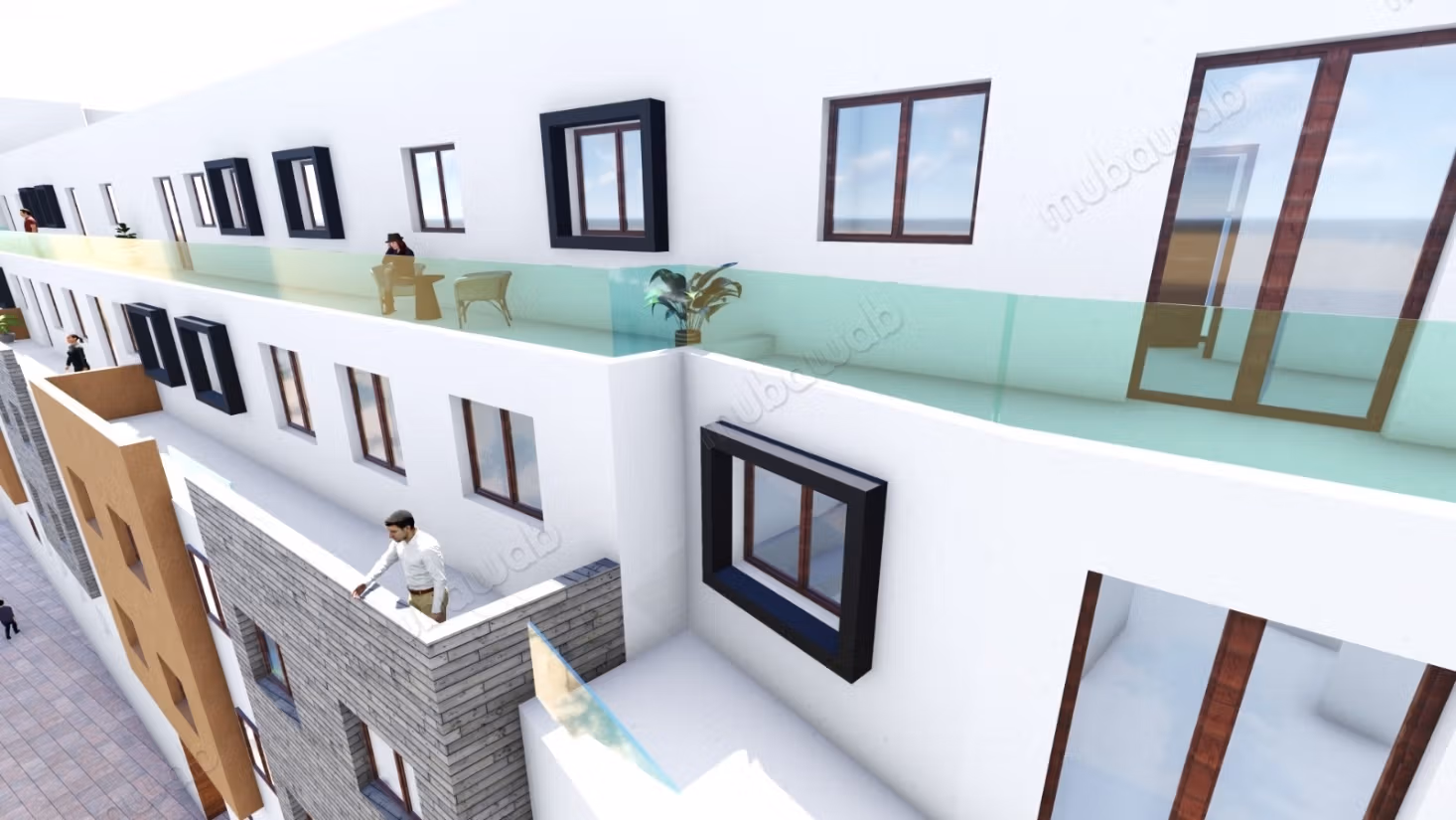 Apartment for sale in Ait Melloul. 2 bedrooms. Security door and double glazing system