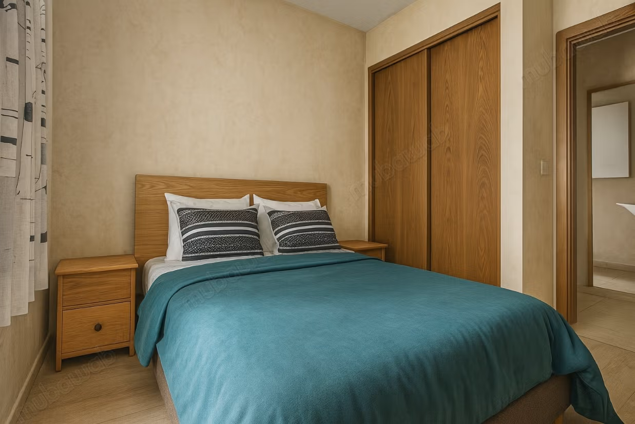 Apartment for sale in Ait Melloul. 2 bedrooms. Security door and double glazing system