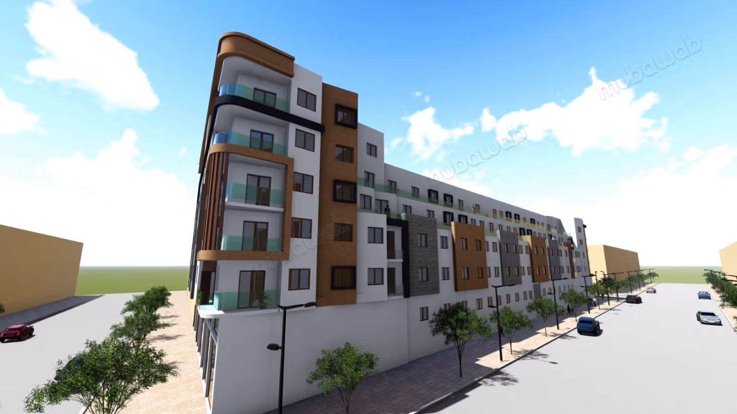 Apartment for sale in Ait Melloul. 2 bedrooms. Security door and double glazing system