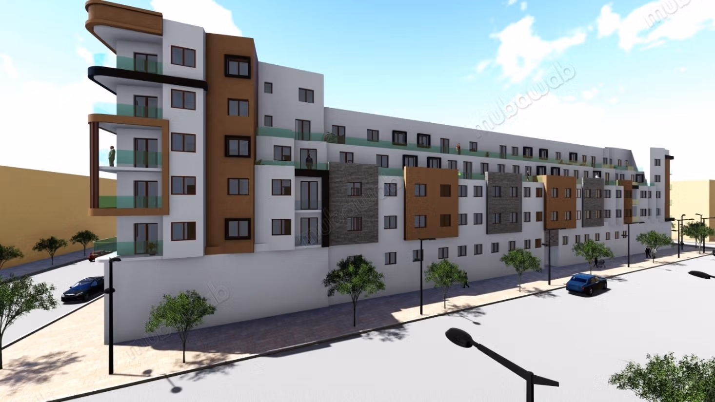 Apartment for sale in Ait Melloul. 2 bedrooms. Security door and double glazing system