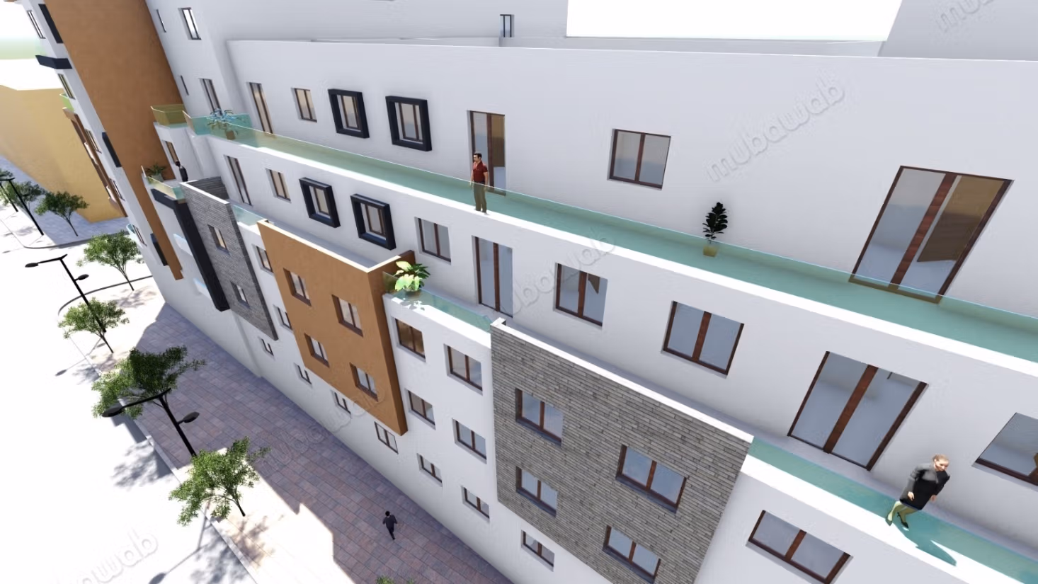 Apartment for sale in Ait Melloul. 2 bedrooms. Security door and double glazing system