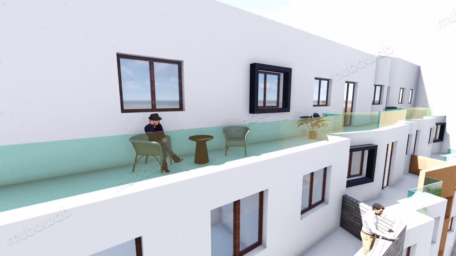 Apartment for sale in Ait Melloul. 2 bedrooms. Security door and double glazing system