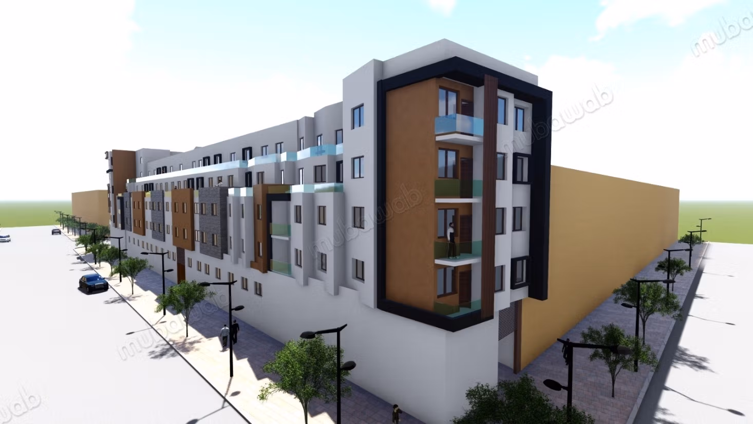 Apartment for sale in Ait Melloul. 2 bedrooms. Security door and double glazing system