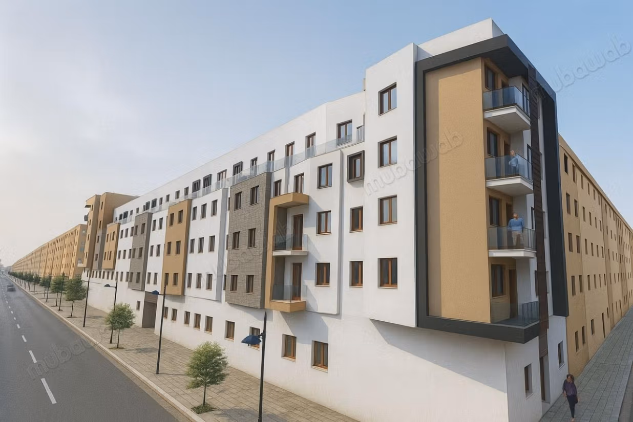 Apartment for sale in Ait Melloul. 2 bedrooms. Security door and double glazing system