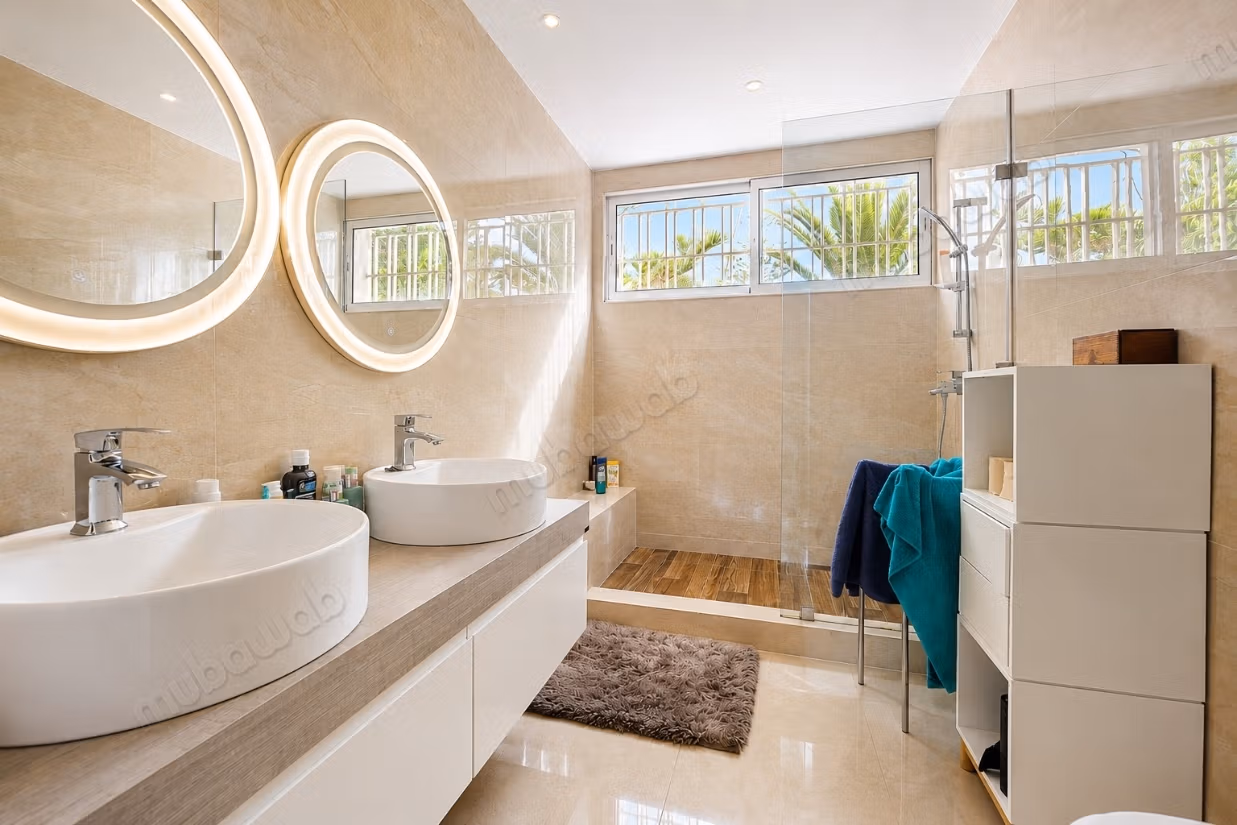 Excepcional villa en alquiler en Anfa Superior. 3 habitaciones agradables. Aire acondicionado y piscina