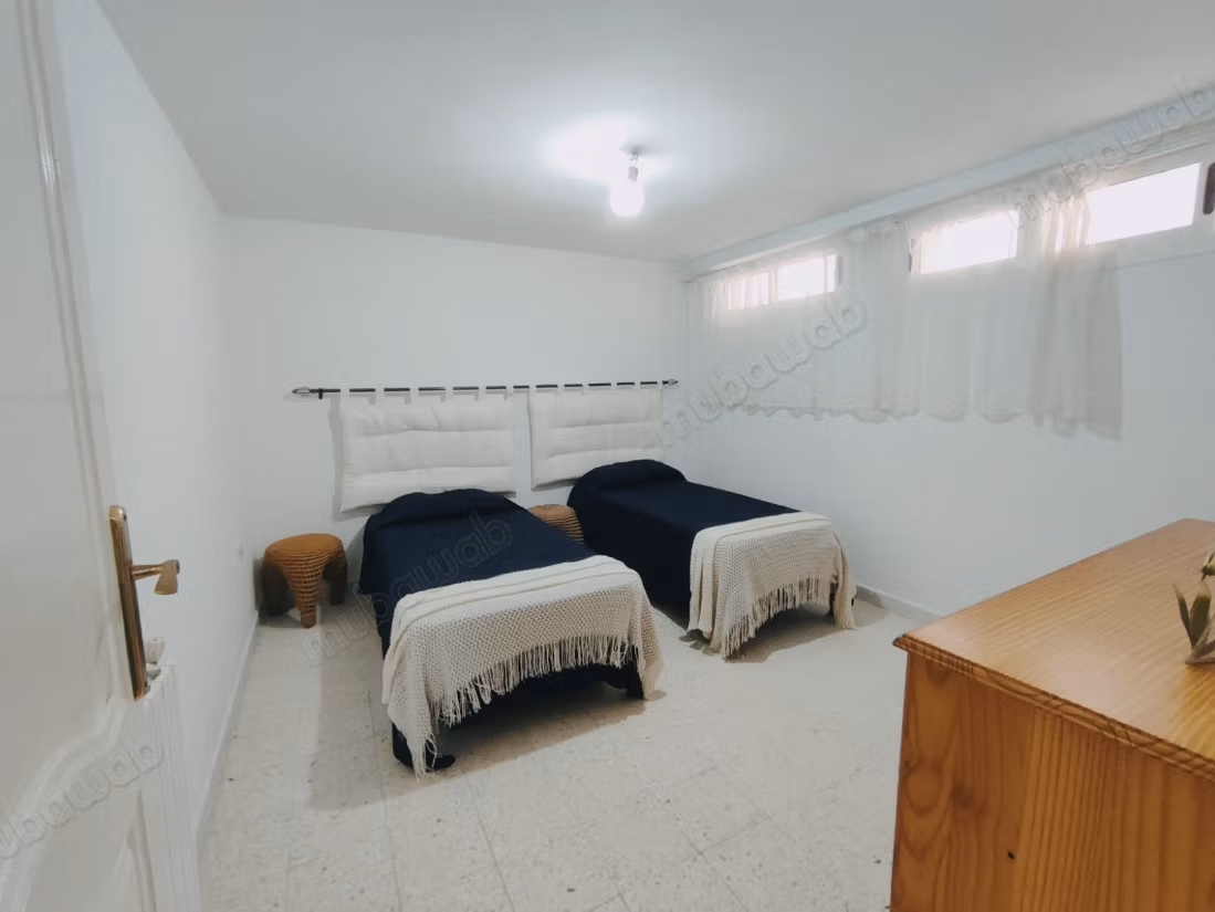 Rez de jardin S3 meublé, Marsa corniche