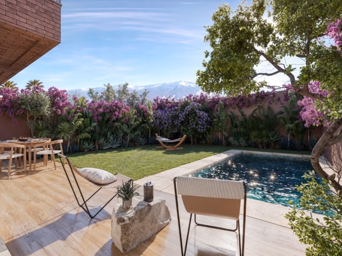 Marrakech villaé residences new villas for sale ON PLAN
