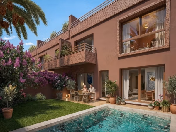 Marrakech villaé residences new villas for sale ON PLAN